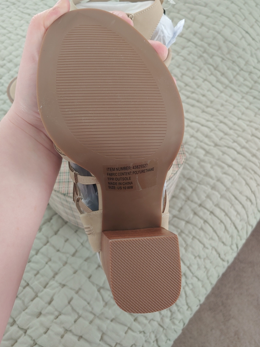 Torrid Caged Side Buckle Block Heel NWT, Size 10 WW - Picture 6 of 7